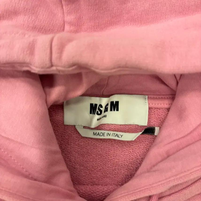 MSGM 빅스펠아웃 빅로고 후드티 4