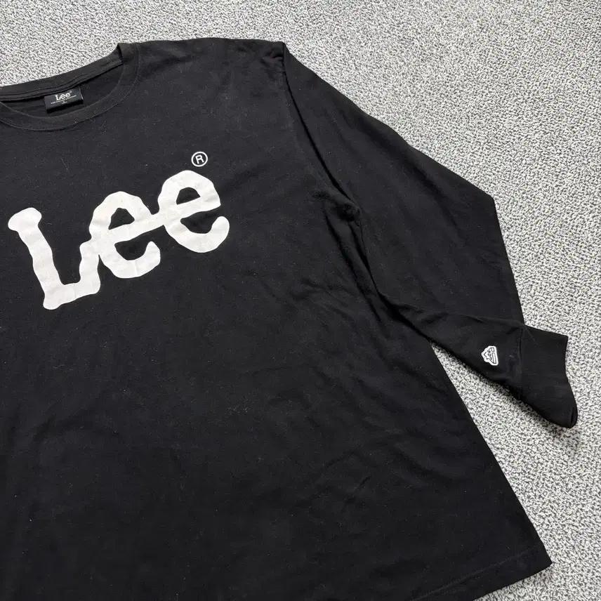 Lee 블랙 빅로고 롱슬리브 3