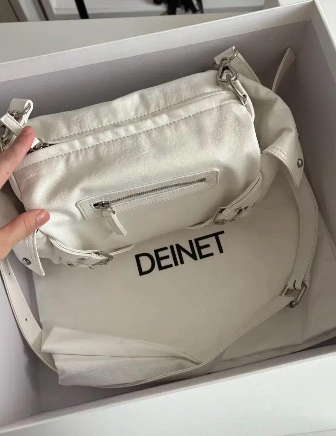 [최저가/새상품] DEINET 마뗑킴 가방, 화이트 숄더백 6