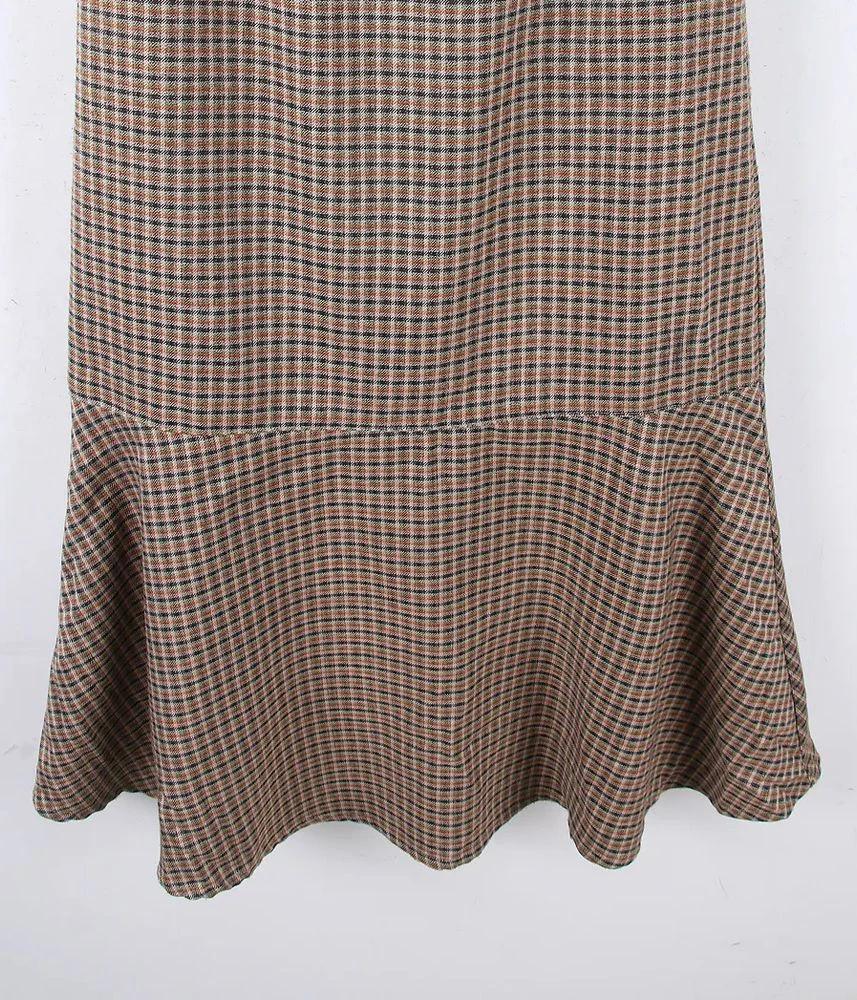 W CLOSET 더블 클로젯 폴리에스터 폴리우레탄 롱 스커트 여 (F) 7