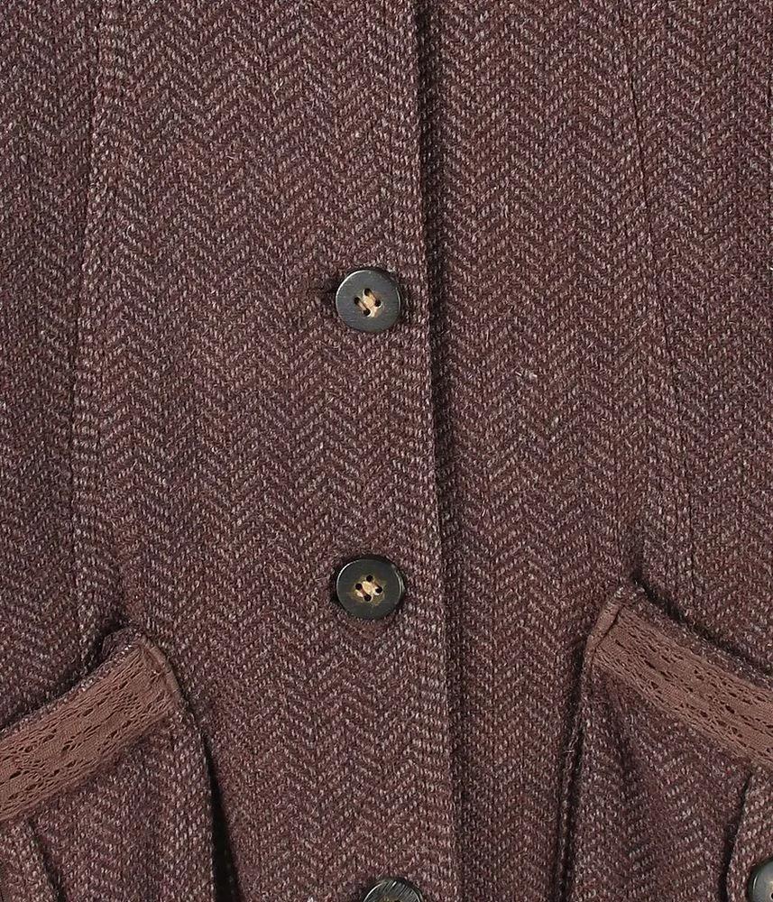 SABUROKU 사부로쿠 울 나일론 코트 여 (M) 7