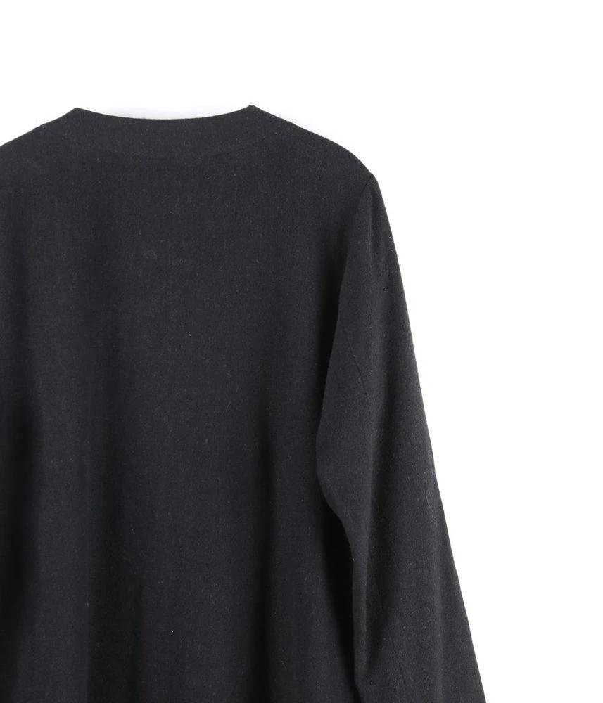 YOHJI YAMAMOTO 요지 야마모토 울 폴리에스터 롱 원피스 여 (M) 9