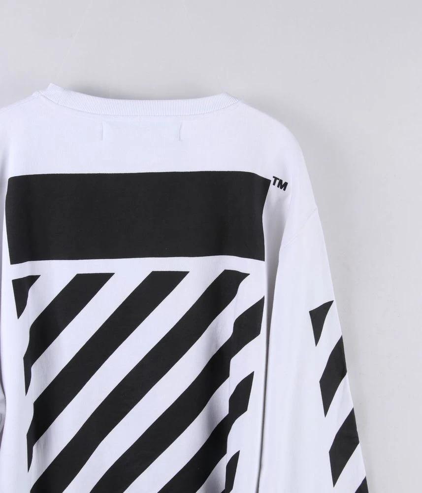 OFF WHITE 오프 화이트 코튼 100% 맨투맨 새 제품 남 (XL) 2