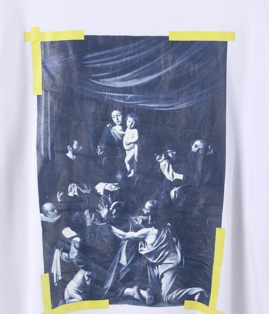 OFF WHITE 오프 화이트 코튼 100% 맨투맨 새 제품 남 (XL) 10