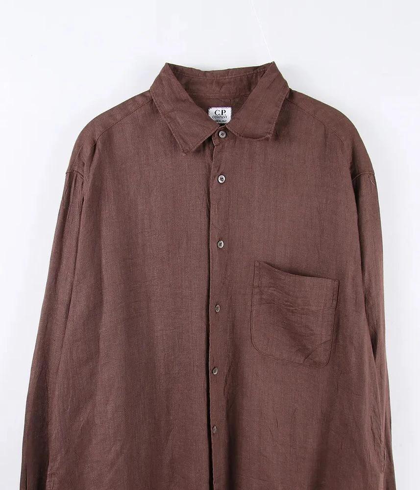 C.P. COMPANY - made in ITALY 시피 컴파니 린넨 셔츠 남 (L) 4