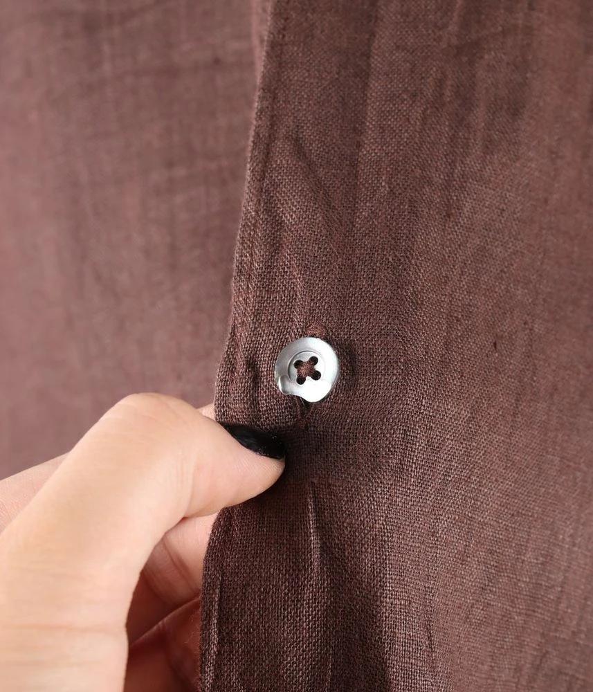 C.P. COMPANY - made in ITALY 시피 컴파니 린넨 셔츠 남 (L) 10