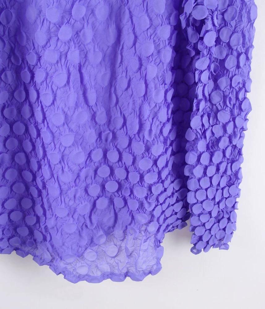 ISSEY MIYAKE 이세이 미야케 폴리에스터 100% 블라우스 여 (M) 9