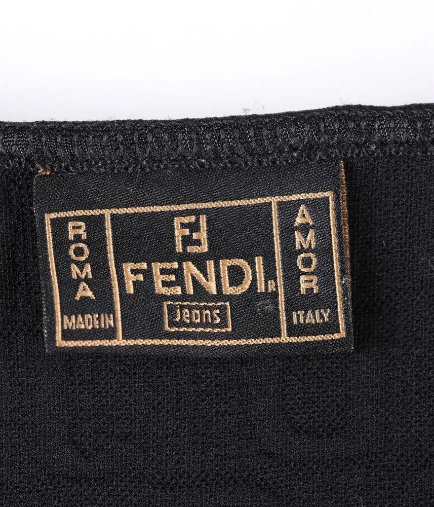 FENDI - made in ITALY 펜디 나일론 민소매 티셔츠 여 (S) 8