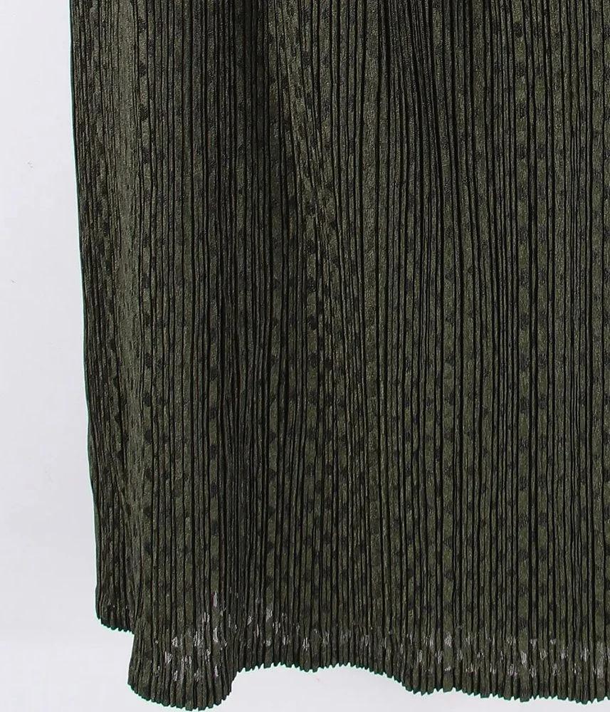 PLEATS PLEASE 플리츠 플리즈 폴리에스터 100% 롱 스커트 여 (M) 6