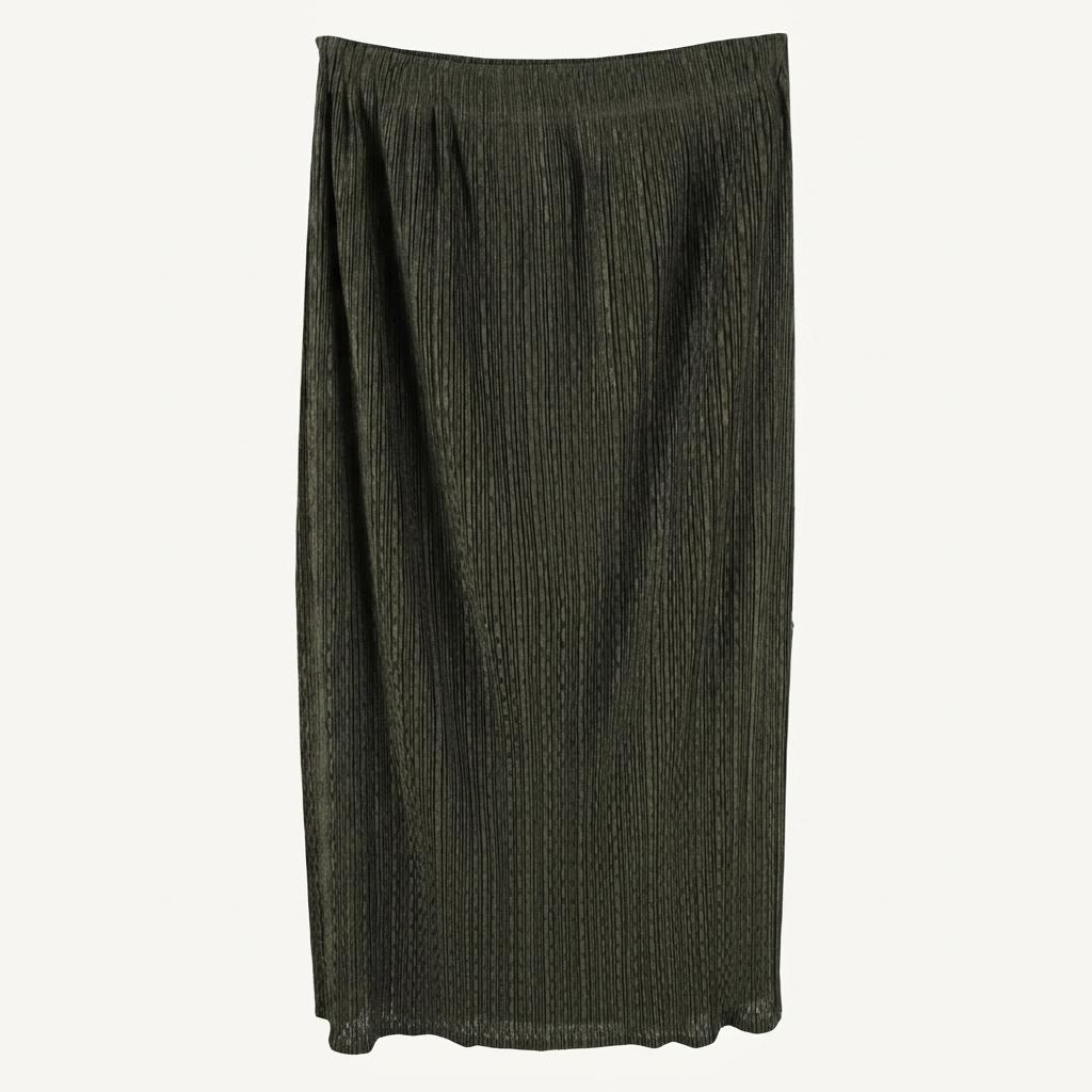 PLEATS PLEASE 플리츠 플리즈 폴리에스터 100% 롱 스커트 여 (M) 1