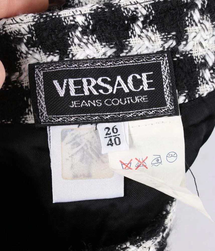 VERSACE 베르사체 울 미디 스커트 여 (25) 8