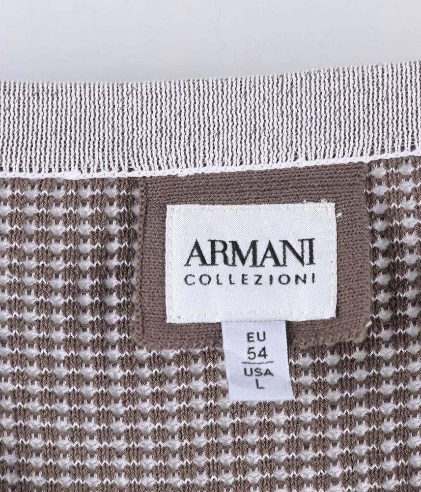 ARMANI COLLEZIONI 알마니 꼴레지오니 코튼 비스코스 니트 남 (L) 10