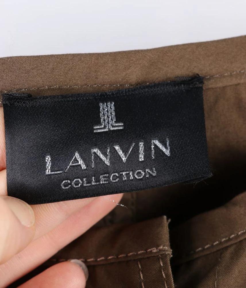 LANVIN 랑방 코튼 100% 블라우스 여 (L) 10