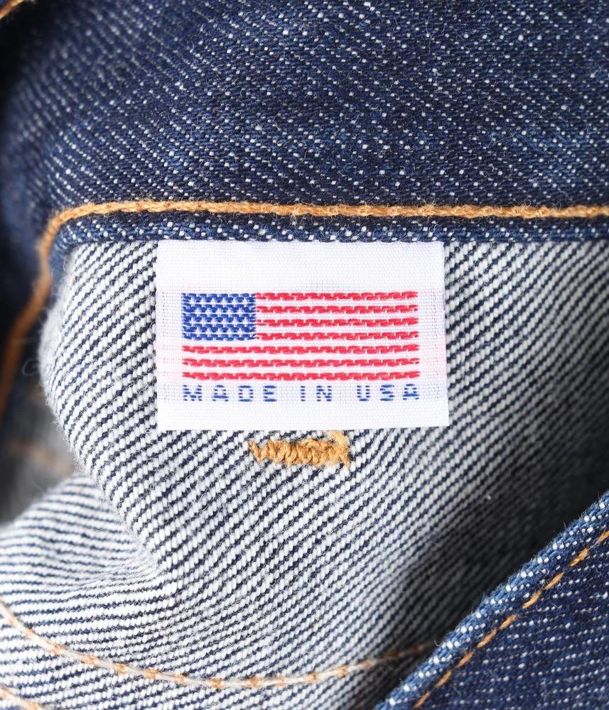 LEVI'S - made in USA 리바이스 코튼 100% 빅E 미디 스커트 여 (25) 9