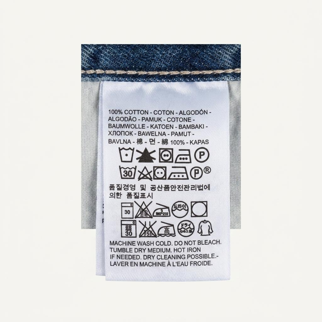 LEVI'S - made in USA 리바이스 코튼 100% 빅E 미디 스커트 여 (25) 1