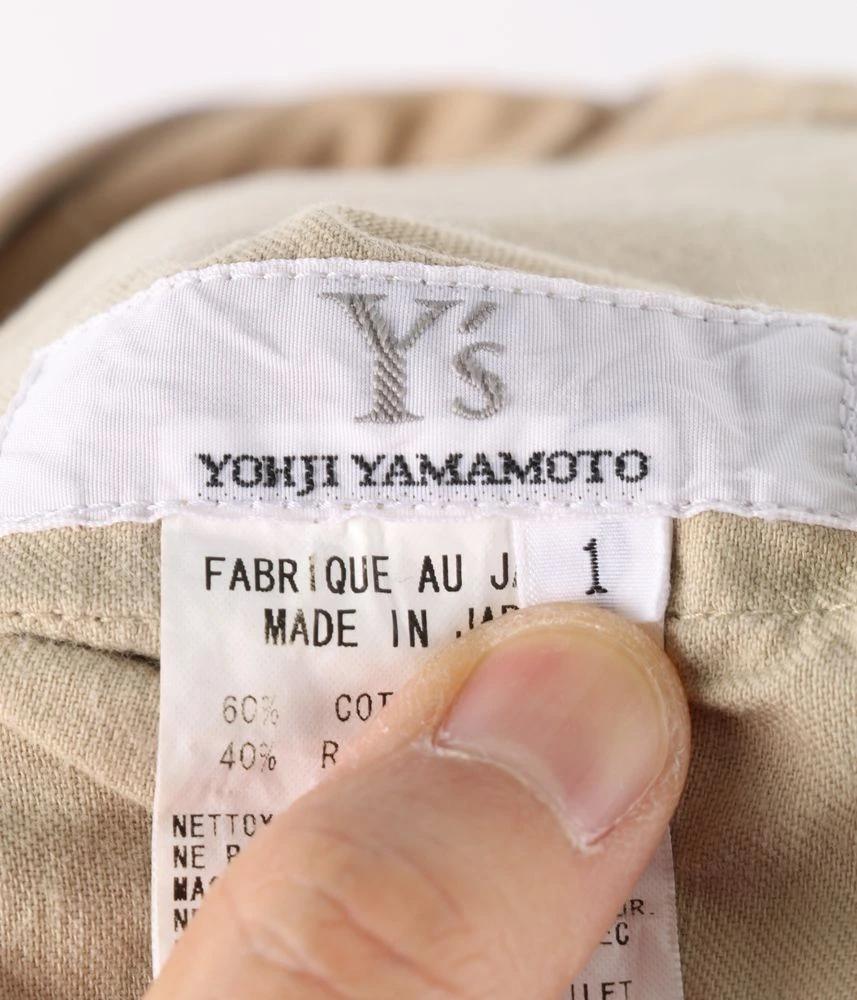 YOHJI YAMAMOTO 요지 야마모토 코튼 레이온 숏 팬츠 여 (25) 10