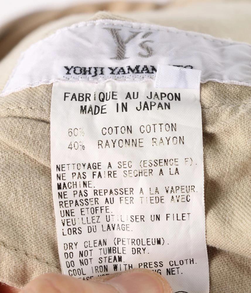 YOHJI YAMAMOTO 요지 야마모토 코튼 레이온 숏 팬츠 여 (25) 2
