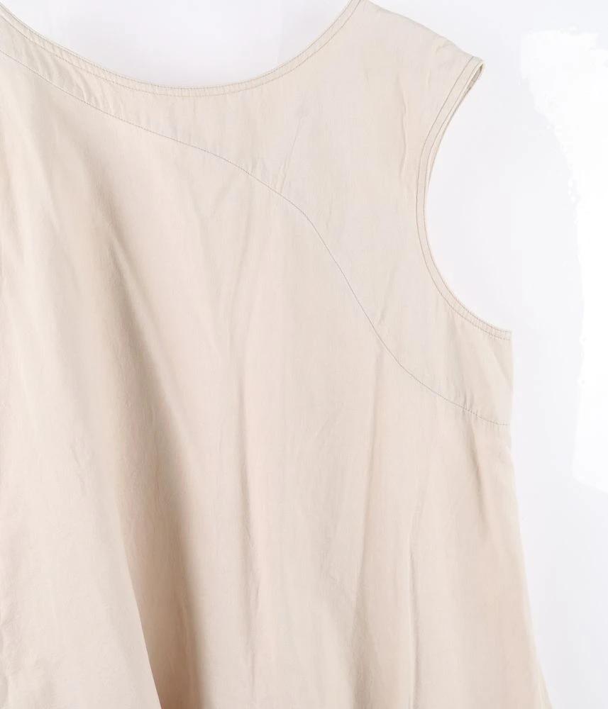 YOHJI YAMAMOTO 요지 야마모토 코튼 린넨 원피스 여 (S) 8