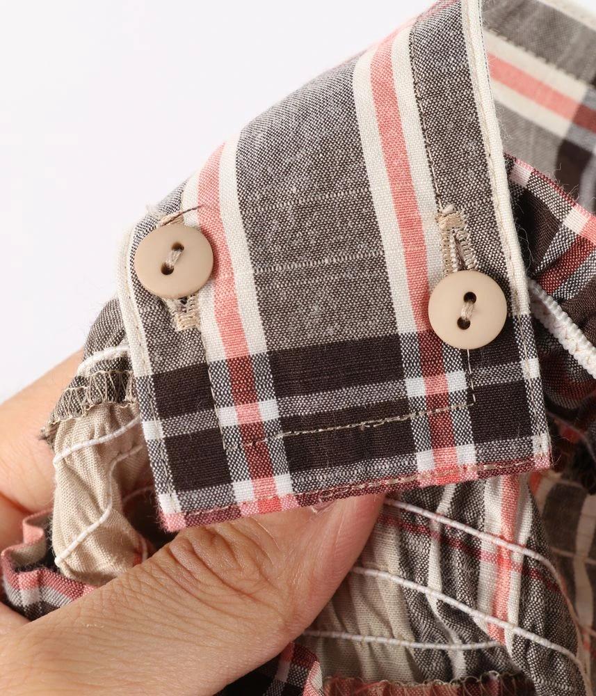 BURBERRY 버버리 코튼 폴리에스터 미니 원피스 여 (M) 2