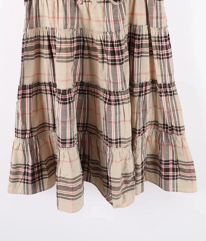 BURBERRY 버버리 코튼 폴리에스터 미니 원피스 여 (M) 5