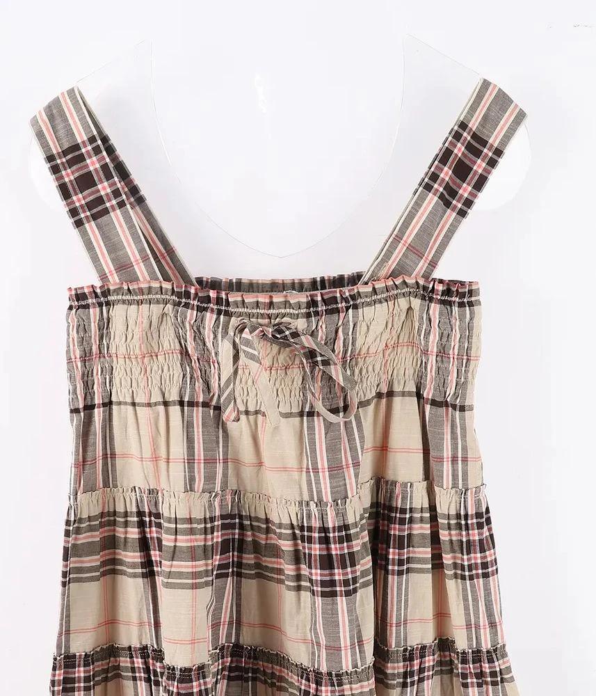 BURBERRY 버버리 코튼 폴리에스터 미니 원피스 여 (M) 4