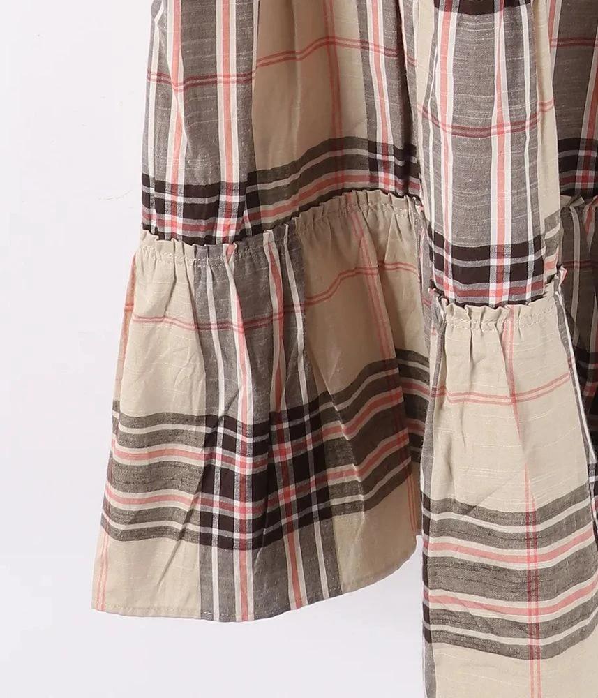 BURBERRY 버버리 코튼 폴리에스터 미니 원피스 여 (M) 7
