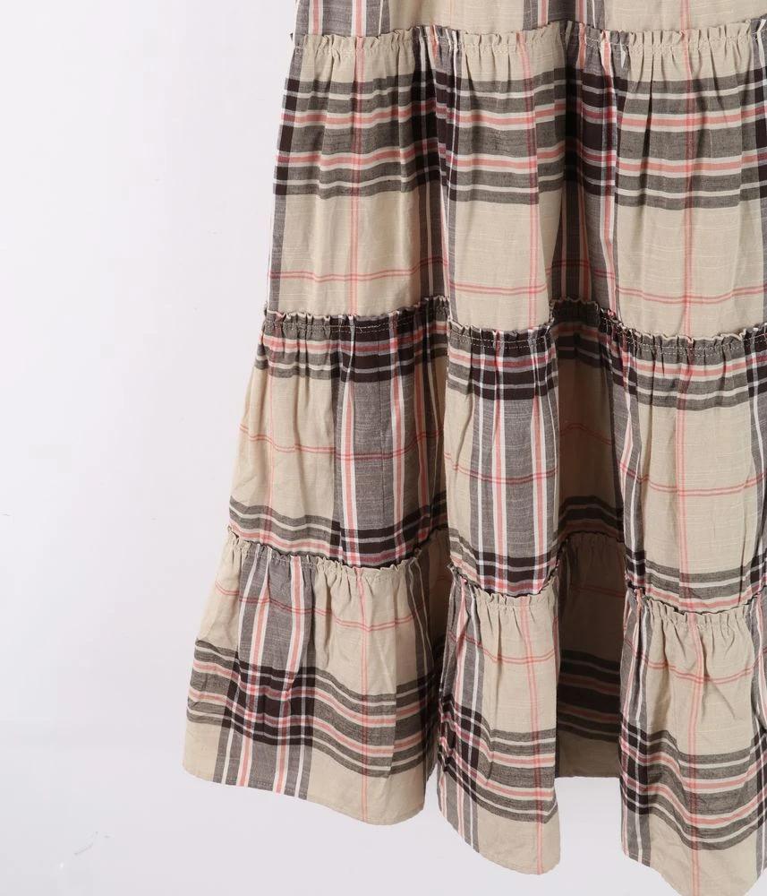 BURBERRY 버버리 코튼 폴리에스터 미니 원피스 여 (M) 10