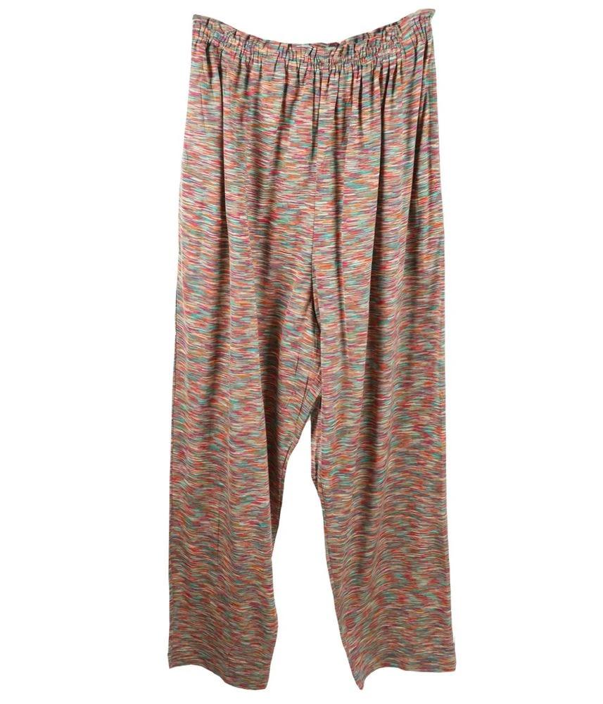 MISSONI 미쏘니 코튼 100% 롱 팬츠 새 제품 여 (L) 3