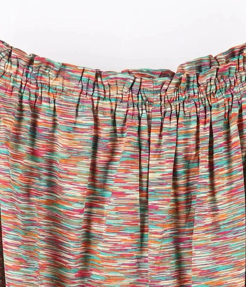 MISSONI 미쏘니 코튼 100% 롱 팬츠 새 제품 여 (L) 6