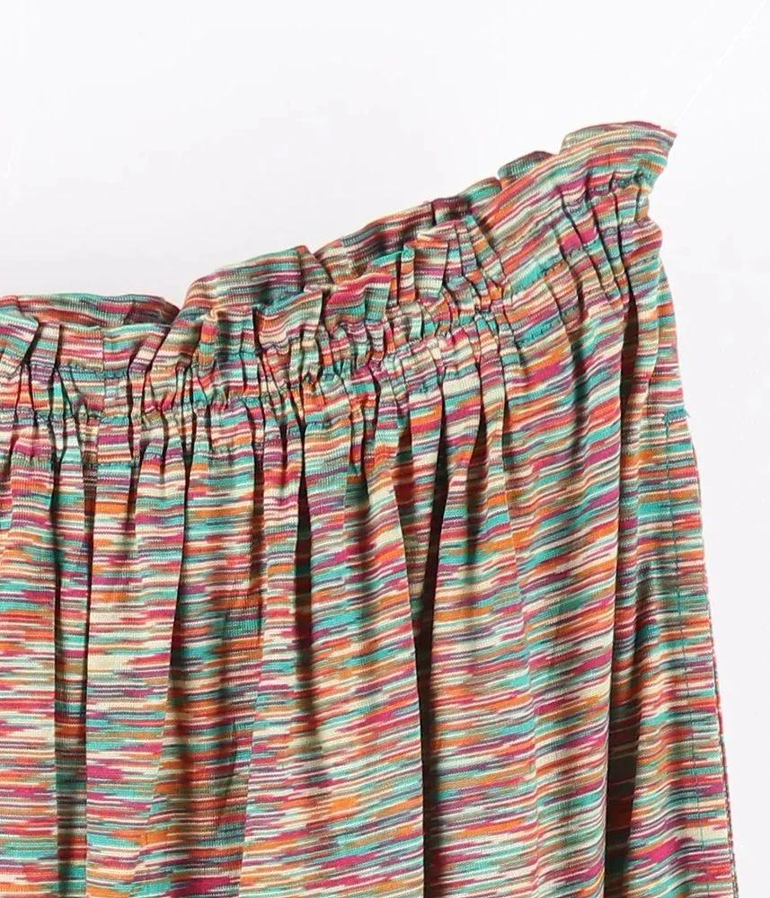 MISSONI 미쏘니 코튼 100% 롱 팬츠 새 제품 여 (L) 8