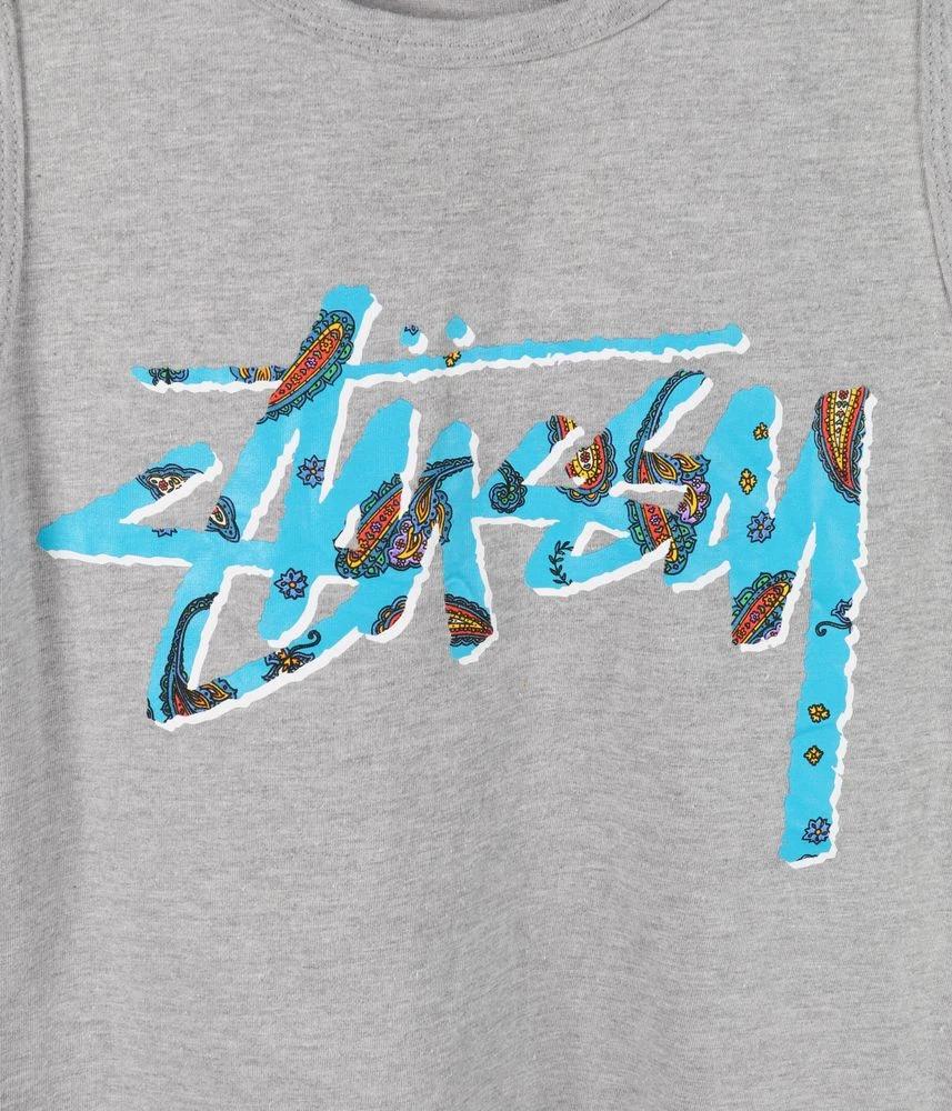 STUSSY 스투시 코튼 폴리에스터 민소매 티셔츠 여 (S) 9