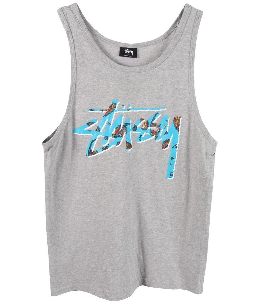 STUSSY 스투시 코튼 폴리에스터 민소매 티셔츠 여 (S) 3