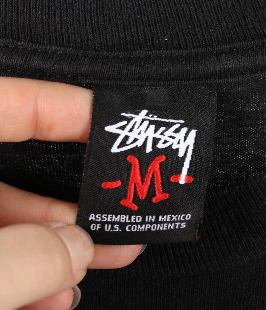 STUSSY 스투시 코튼 100% 반팔 티셔츠 공용 (M) 4
