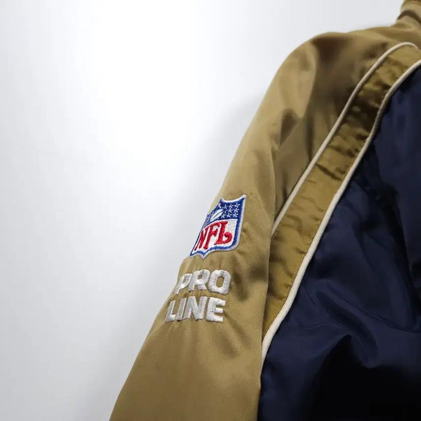 00s 스타터 NFL 세인트루이스 램스 슈퍼볼 바시티 자켓 (XL) 6