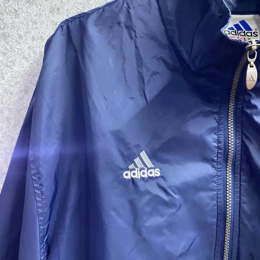 아디다스 올드스쿨 배색 반집업 아노락 자켓  B4150 4