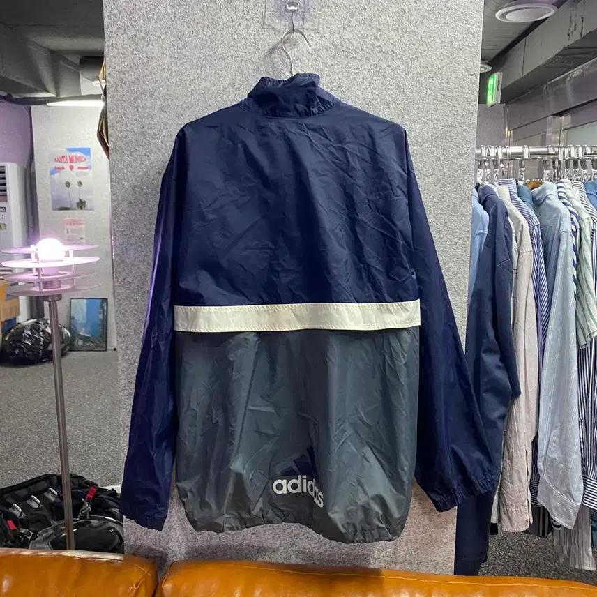 아디다스 올드스쿨 배색 반집업 아노락 자켓  B4150 7