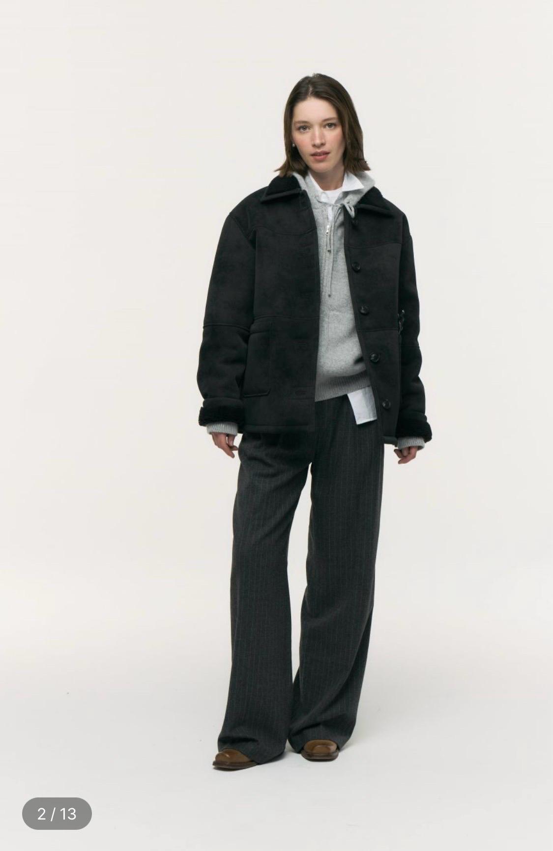 카달로그 무스탕 Martha Shearling Jacket 2