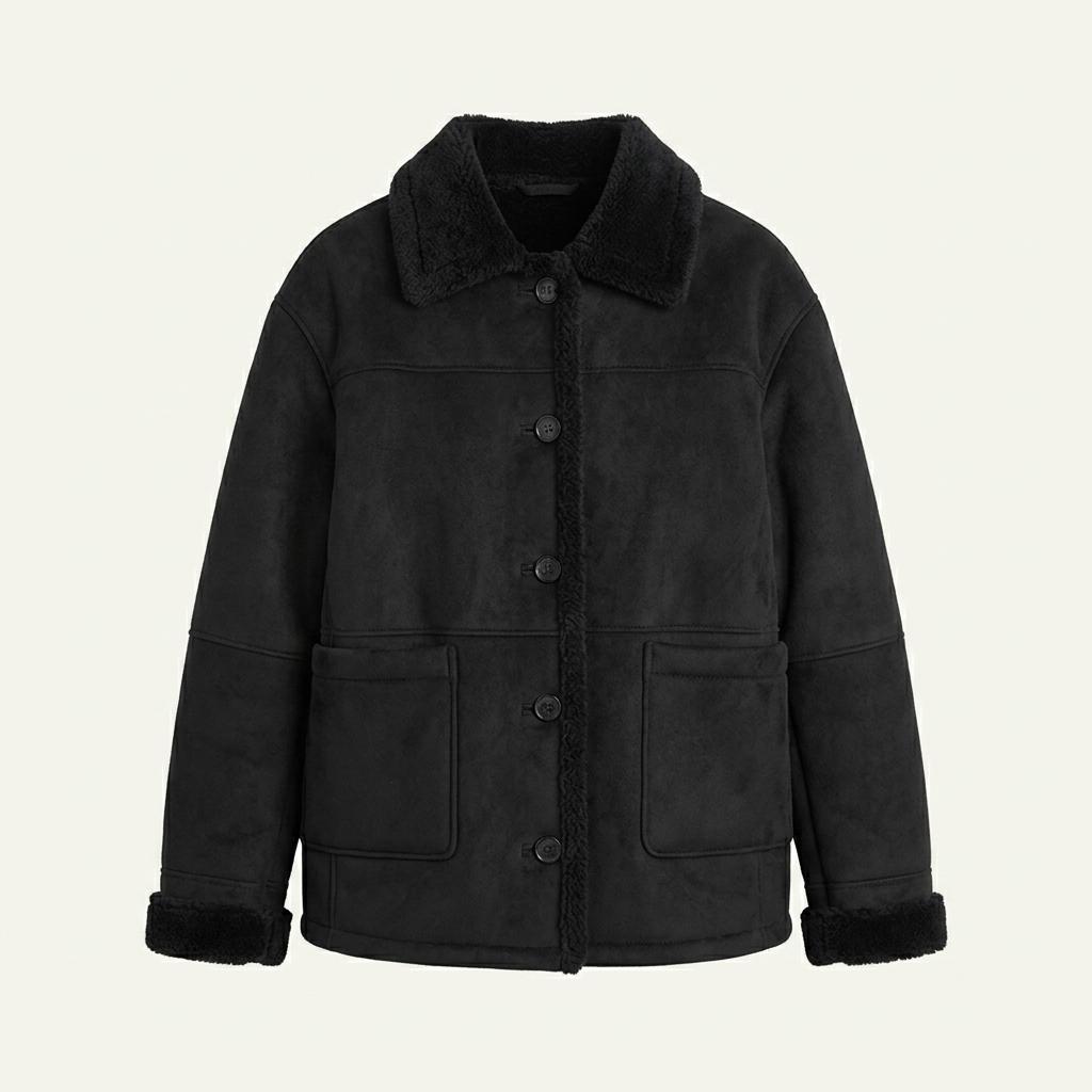 카달로그 무스탕 Martha Shearling Jacket