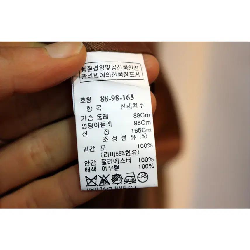 S 한섬 SJSJ 라마울 혼방 코트 b161 4