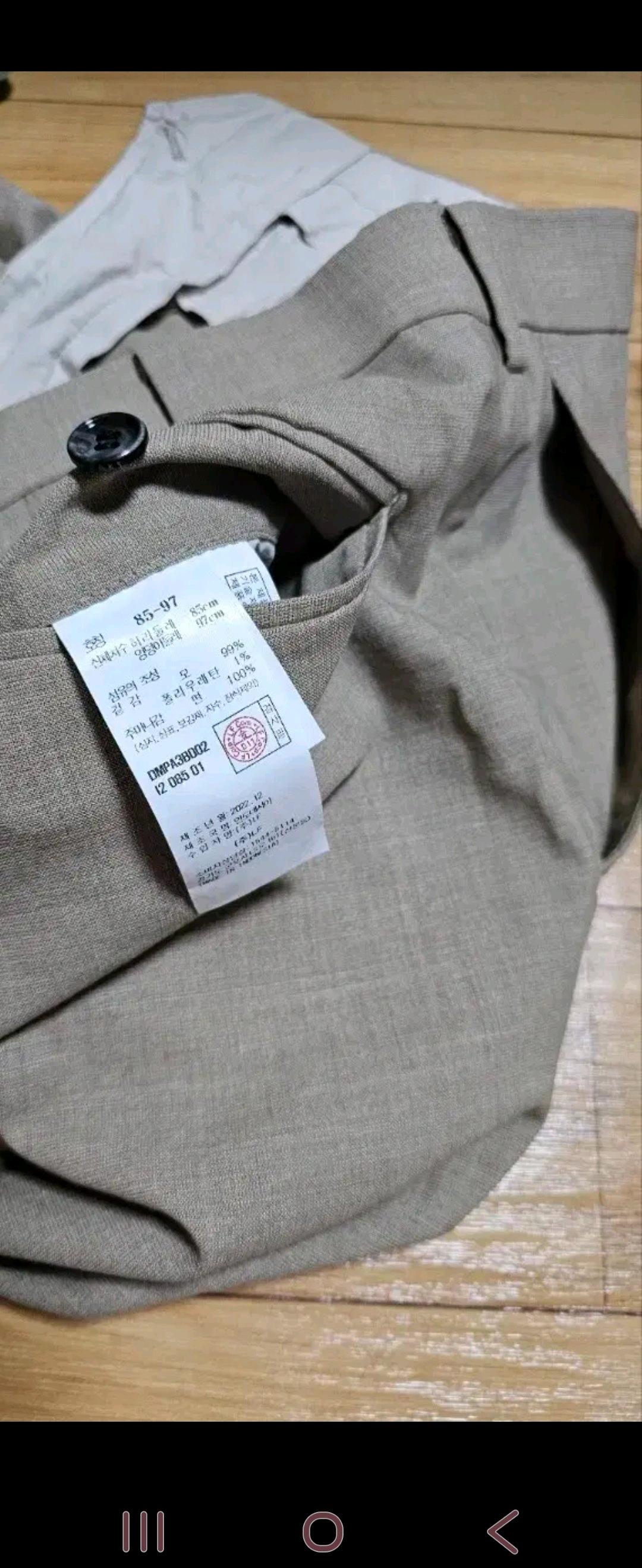 닥스 노턱 스트레치 포멀팬츠  9