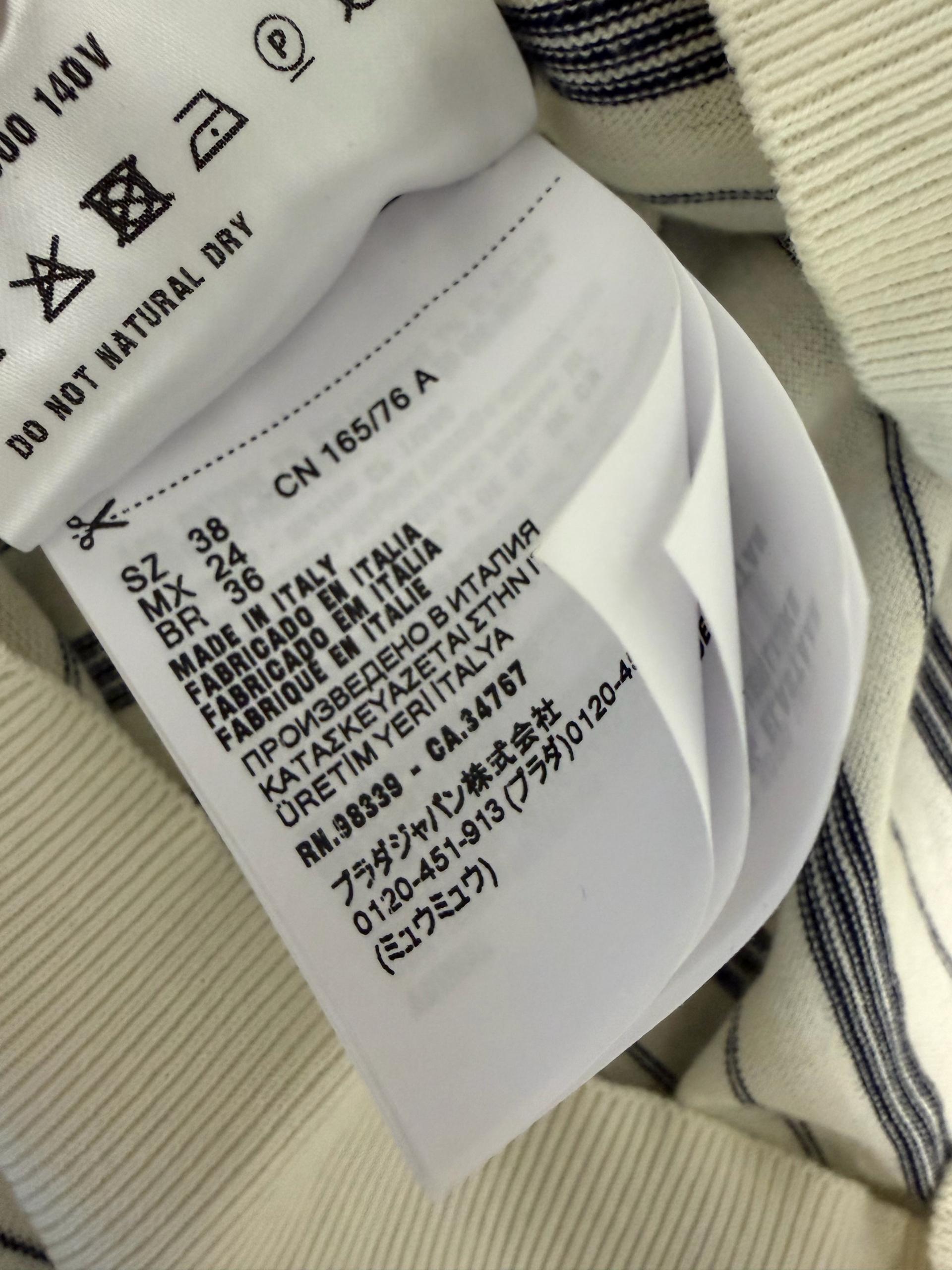 미우미우 폴로 코튼 스트라이프 6