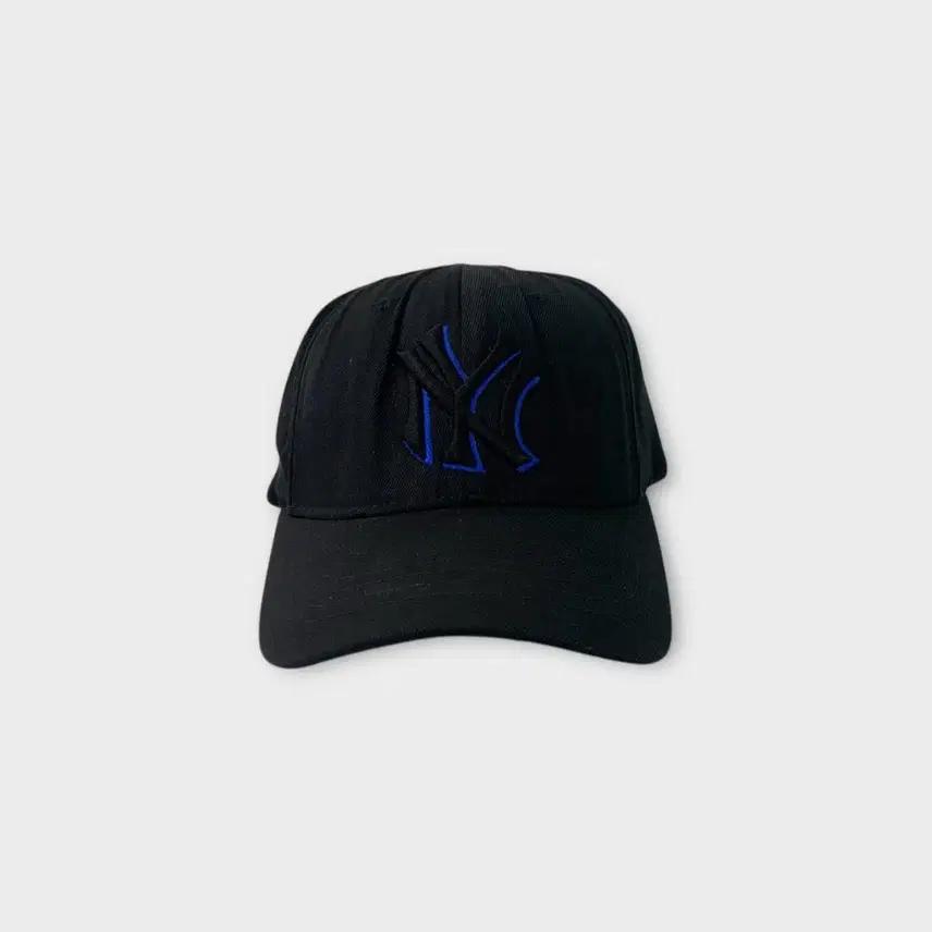 [1446] MLB 뉴욕양키즈 블랙 블루 배색 볼캡 2