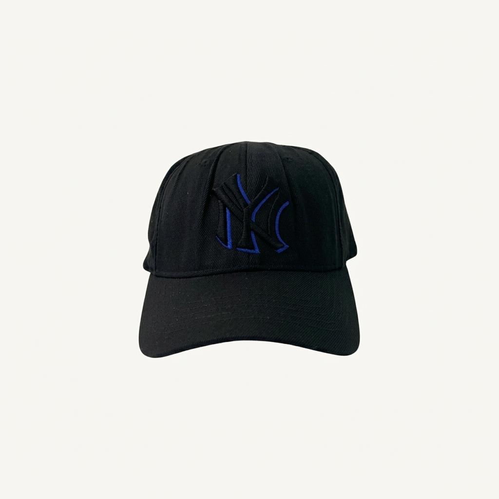 [1446] MLB 뉴욕양키즈 블랙 블루 배색 볼캡 1