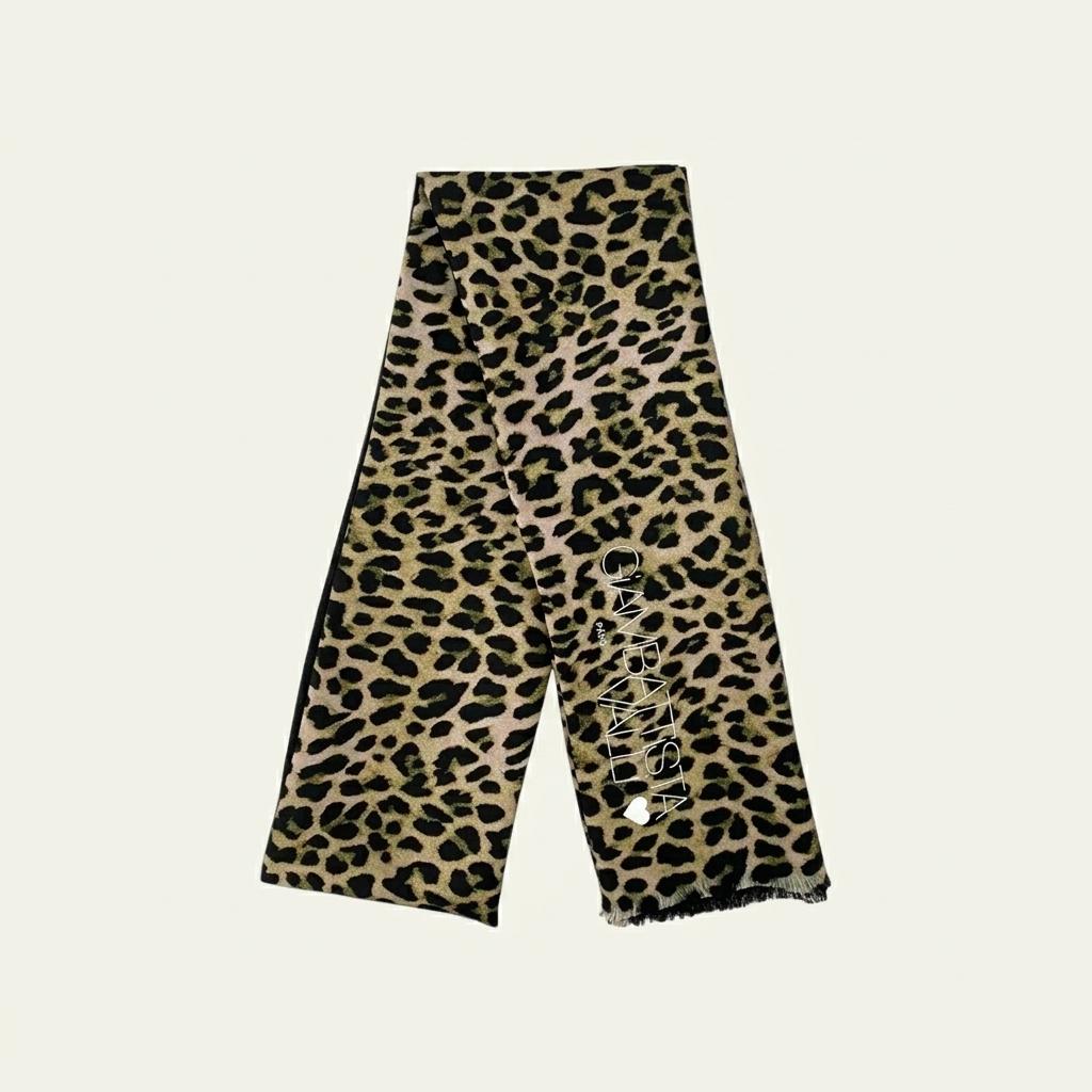 [M07] 지암바티스타 발리 X H&M 레오파드 스카프 1