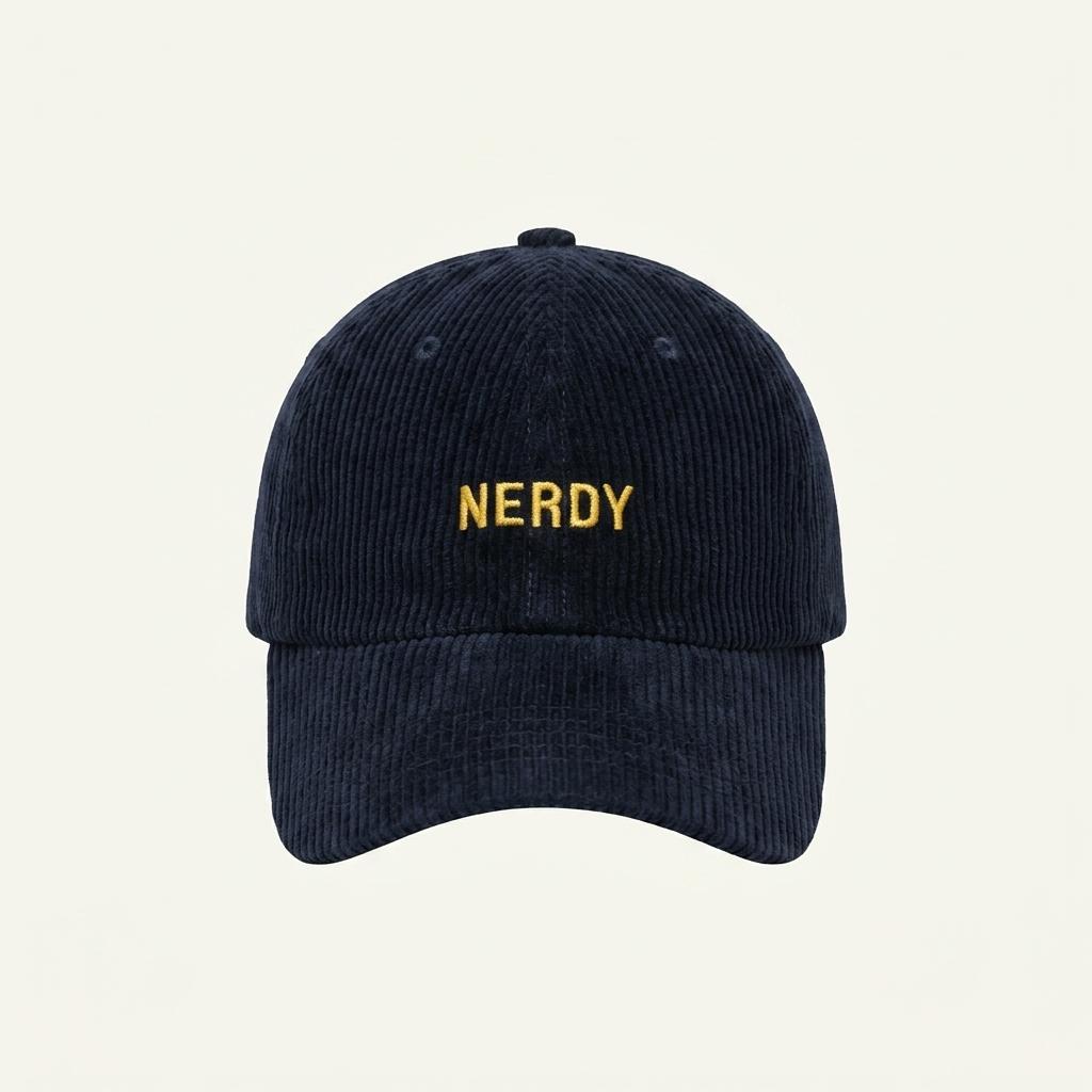 NERDY 코듀로이 골덴 볼캡 1