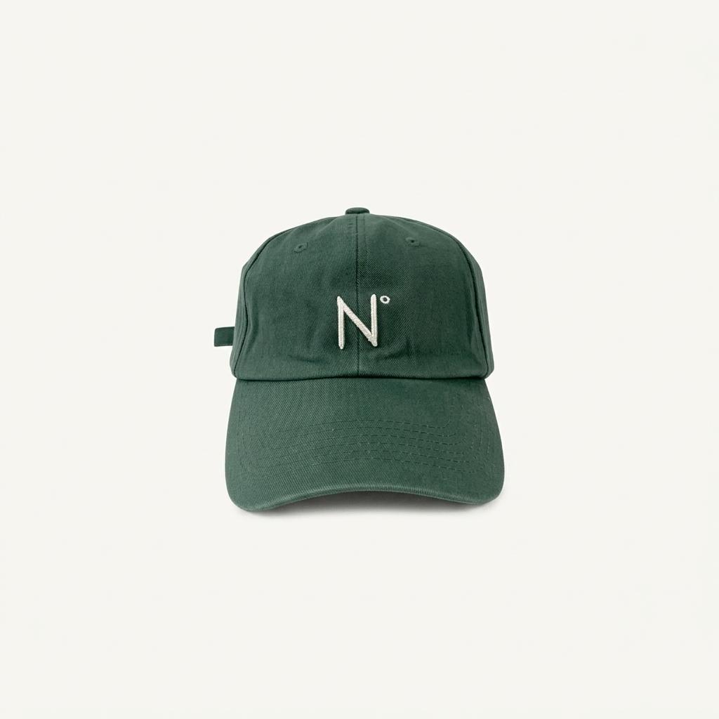 [1438] N자수 그린 데일리 볼캡 1
