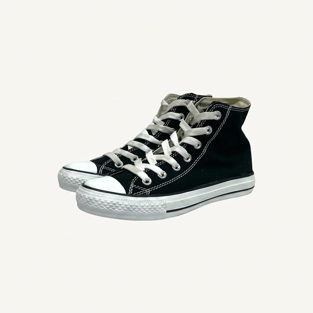 [230] 컨버스 척테일러 올스타 하이 블랙 (No.492) 1