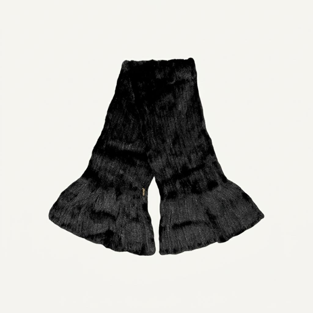 [M53] 니나리치 블랙 밍크 100 머플러 1