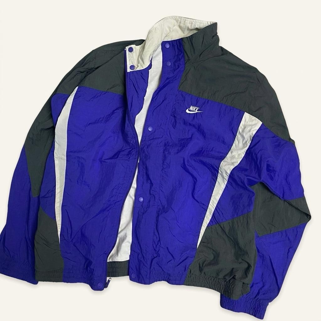 Unisex's Nike 나이키 90's 올드스쿨 스우시 바람막이 [A]