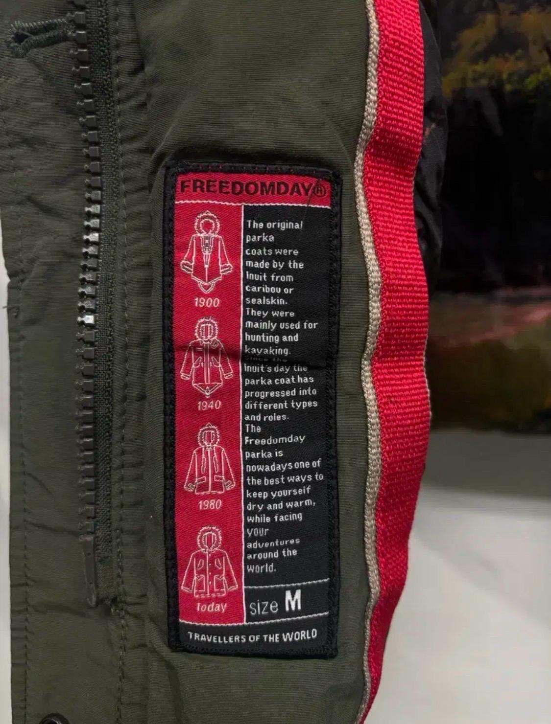 프리덤데이 FREEDOMDAY  다운 자켓 M 8